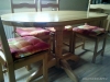 Stůl a židle z masivu