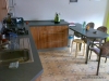 Kuchyň patina, dvířka hladká zebrano